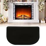 XEERUN Feuerfeste Kaminmatte, 50x100 CM Funkenschutzplatte für Kaminofen,...