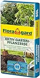 Floragard Aktiv Garten-Pflanzerde 50 Liter - Erde mit Langzeitdünger zum Pflanzen von...