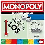 Monopoly Brettspiel mit Aufbewahrungsfach und größeren Spielfiguren - Deutsche...