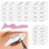 MXTIMWAN Silikon-Eyeliner-Schablonen, Lidschatten Schablone Set mit 16 Blätter Augen...