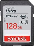 SanDisk Ultra SDXC UHS-I Speicherkarte 128 GB (für Kompaktkameras der Einstiegs- und...