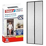 tesa Magnetvorhang selbstschließend - Insektenschutzvorhang mit Magneten für...