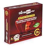 THERMOPAD Kniewärmer - DAS ORIGINAL: 4er-Pack für bis zu 8 Stunden Wärme am Knie I...