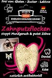 QCHEFS ZAHNPUTZFLOCKEN Katze Zahnpflege zum Lecken von Schleckmatte mit...