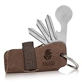 SENYOR CROW® Key Organizer mit Einkaufswagenlöser | Neuartiges Design für...