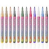 MeoZynxadril 12 Farben 3D Nagelkunststift Set, Nagelspitze Nail Art Pen,...