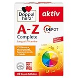 Doppelherz A-Z Complete DEPOT - 23 Vitamine, Mineralstoffe & Spurenelementen PLUS Lutein -...