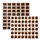 Yoosso 96 Stück Fahrradreifen Patch Kit, 48 Stücke Rundes Patch Reparaturset 48 Stücke...