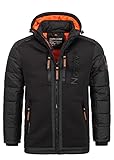 Geographical Norway Beachwood Men - Winterjacke Hooded Herren Parka - Warme...