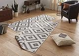 NORTHRUGS Outdoor Teppich Malta-Wendeteppich Wetterfest Modernes Geometrisches Muster...