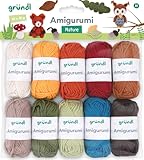 Gründl Wolle Amigurumi - dünne Wolle zum Häkeln von kleinen Figuren -...