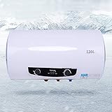 2KW Elektro Warmwasserspeicher 120 Liter Wasserboiler Boiler mit Duschset Wandhängender...
