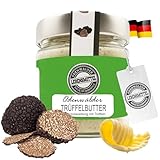 Odenwälder Lebensmittel Premium Trüffelbutter mit echten Trüffeln, Gourmet...