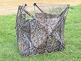 SUTTER Faltbarer mobiler Tarnstand, 125x375cm, 3-seitiges Camouflage Tarnzelt für...