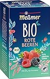 Meßmer Bio Rote Beeren | 100% natürliche Zutaten | 20 Teebeutel | Vegan | Glutenfrei |...