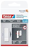 tesa Powerstrips Tapete&Putz - doppelseitige Klebestreifen für Tapete und Gips...