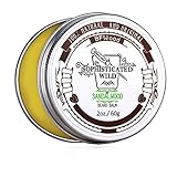 BFWood Sandelholz-Geruch Bart-Balsam für Männer 60g – Zähmt, spendet Feuchtigkeit,...