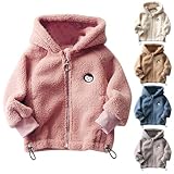 XINYUNZU Mädchen Jungen Fleecejacke Winterjacke Warm Verdickte Fleece Jacke Kuscheljacke...