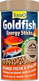 Tetra Goldfish Energy Sticks - nährstoffreiches Fischfutter für alle Goldfische und...