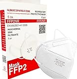 [10 STÜCK] FFP2 NR Atemschutzmaske 5 Lagig Geprüfte Mund Nase Schutz Maske CE...