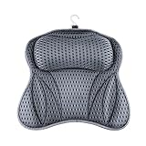 Badewannenkissen Nacken, DoDuo Badekissen für Badewanne 4D Mesh Kissen badewanne mit 6...