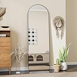 Koonmi 40 x 150 cm Gewölbter Top Ganzkörperspiegel - Bogen Ganzkörperspiegel...