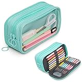ZIPIT Half & Half Federmäppchen | Großes Mäppchen für Schule und Büro | Etui,...