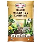 Substral Naturen Sukkulente & Kaktus Erde Bio & torffrei, für Sukkulenten, Kakteen und...