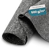 TeichVision – Teichvlies 500g / Vlies für Teich & Pool 8m x 2m / Schutzvlies als...