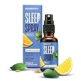 BRAINEFFECT SLEEP SPRAY Das Original® (Gentle) - Melatonin Spray - mit Minze,...