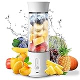 OXNSHEJW Tragbarer Mixer, Blender Smoothie Maker, Mini Mixer für Smoothies, Tragbarer...