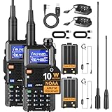 JUCJET UV-5RH Mehrfrequenz-Walkie-Talkie, 999 Kanäle, Taschenlampe, Type-c...
