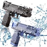 Wasserpistolen Klein, 2 Stück Wasserspritzpistole Spielzeug Wasserpistole für Kinder...