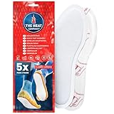 The Heat Company Sohlenwärmer klebend - 5 Paar - EXTRA WARM - Wärmesohlen -...