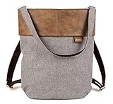 Zwei Olli Rucksack OR12, Ice (Grau / Braun),