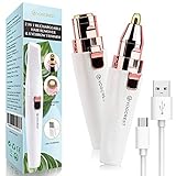 Wiederaufladbarer Augenbrauen trimmer & Bikini trimmer für Frauen,...
