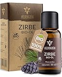 Heldengrün© BIO Zirbenöl [100% NATURREIN] - Echtes Zirben Öl - Alpen Wildwuchs aus...