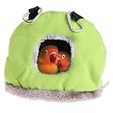 Yardwe Haustierhängematte für den Winter Käfignest für Kleintiere Baumwolle Hamster...