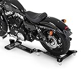 ConStands Motomover II - Motorrad Rangierschiene Kompatibel für Schwarz...