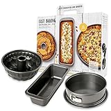 Birkmann, Easy Baking, Backformen-Set, 3-tlg., bestehend aus Springform 26 cm,...