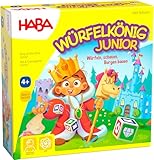 HABA Würfelkönig Junior – Würfelspiel für Kinder ab 4 Jahren – Gesellschaftsspiel...