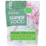 jorus Super Food Hanfproteinpulver 1 kg – perfekt für vegane Bio-, vegetarische und...
