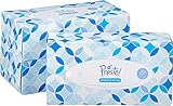 Amazon-Marke: Presto! 4-lagige Papiertaschentücher-Boxen, 1200 Stück, 12 Packungen mit...