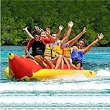 Dxysyldrun 8 People,Surfen Tube Schlepper, Aufblasbares Bananenboot, See Boot Schlepper,...