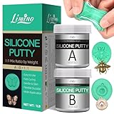Silikon Kautschuk - 450g / 16oz Knetsilikon SIL Hand Abformsilikon für Silikonform...
