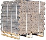 Holzbriketts Nestro 300kg Hartholz Briketts Kamin Ofen Brikett Brennholz Heizbriketts aus...