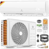 KESSER® Split Klimaanlage Set Quick Connect 12000 BTU 3,4 kW – WiFi & App...