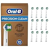 Oral-B Precision Clean Aufsteckbürsten für elektrische Zahnbürste, 12 Stück,...