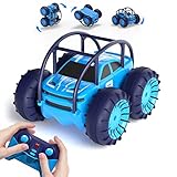 MaxTronic Direktladung Ferngesteuertes Auto mit LED Licht, Amphibien Wasserdichter RC...