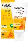 WELEDA Bio Baby Calendula Wundschutzcreme 30ml - Naturkosmetik Wundsalbe / Babycreme für...